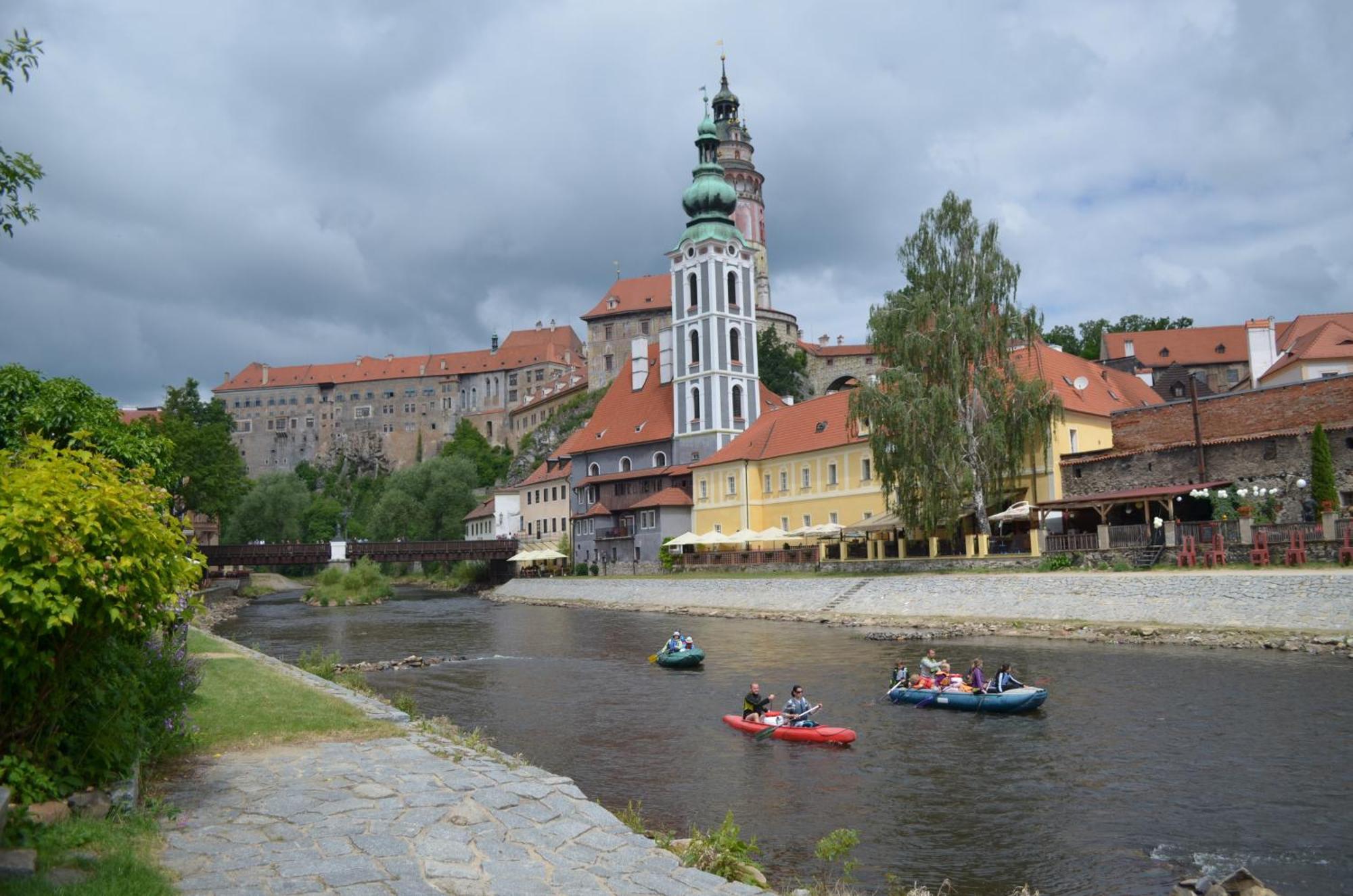 Český Krumlov 奥萨克弗斯基宾馆酒店 外观 照片